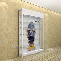 Image result for Glass Shoe Display Case