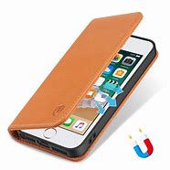 Image result for iPhone SE Leather Wallet Case