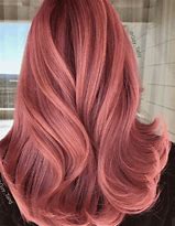 Image result for Pics of Rose Gold Hair Color