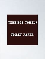 Image result for Terrible Towel Toilet Paper