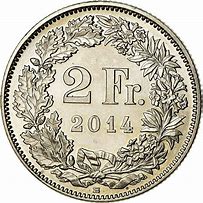 Image result for switzerland francs coin