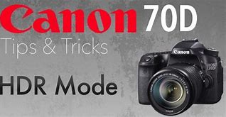 Image result for Canon 70D HDR Mode
