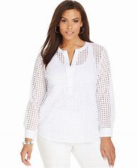 Image result for Plus Size Long Sleeve Blouses