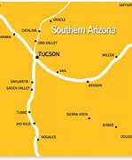 Image result for Map of Southern AZ