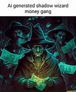 Image result for Wizard Cash App Dark Evil Meme Shit