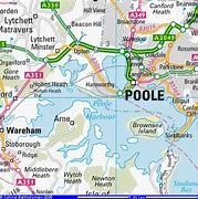 Image result for Poole Dorset England Map