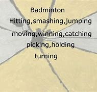 Image result for Badminton Poem