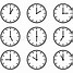 Image result for Clock Showing 8 AM and a Person Getting Up