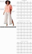 Image result for Plus Size Dress Chart