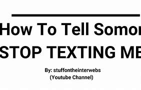 Image result for Stop Texting