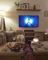 Image result for Living Room with TV Cosy
