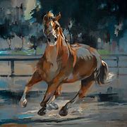 Image result for Paint Horse Oil Painting