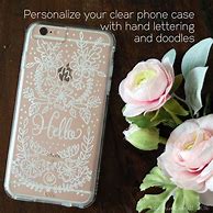 Image result for Clear Phne Case Ideas DIY