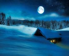 Image result for Night Winter Snow Scenes