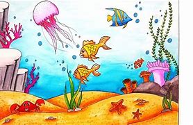 Image result for Bottom of the Ocean Drawing