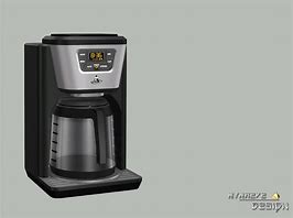 Image result for Sims 4 Coffee Machine CC