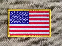 Image result for American Flag Iron On Patches