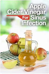 Image result for Sinusitis Apple Cider Vinegar
