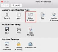 Image result for Preferences Tab