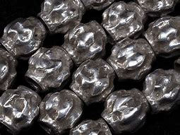 Image result for Antique Silver Beads
