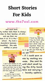 Image result for Cute Short Stories for Kids