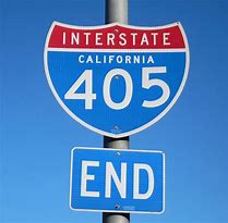 Image result for 405 Freeway Sign