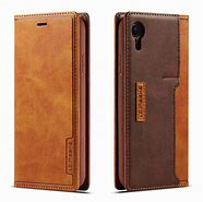 Image result for iPhone XR Leather Wallet Case