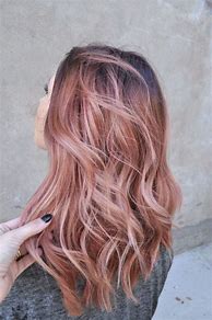 Image result for Dark Rose Gold Hair Collr