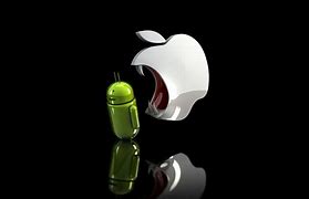 Image result for Apple and Android Split Wallpaper for Laptop