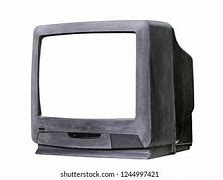 Image result for Old TV Front and Side View