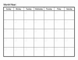 Image result for Blank 30-Day Template Free Printable Calendar