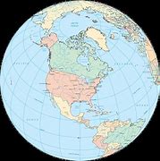 Image result for USA Globe Map