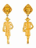 Image result for Coco Chanel Earrings
