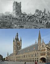 Image result for Cloth Hall Ypres WW1