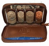 Image result for Coin Sorter Change Purse Wallet