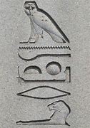 Image result for Egyptian Hieroglyphics Bird