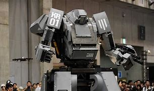 Image result for Museum Showcase Robot with Gun