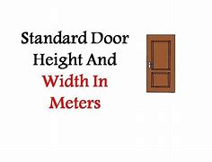 Image result for Door Meter Level