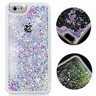 Image result for Blue and Purple Liquid Glitter iPhone 7 Plus Case