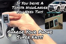 Image result for 2019 Toyota Highlander USB Ports