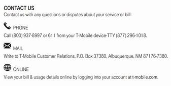 Image result for T-Mobile Customer Service Number