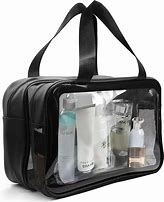 Image result for See through Cosmetic Travel Pouch