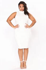 Image result for Fashion Nova Curve White Dress