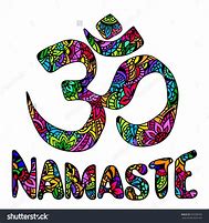 Image result for Namaste Om Symbol