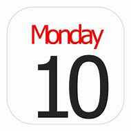 Image result for iOS 6 Calendar Logo