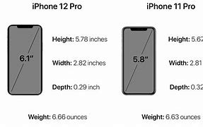 Image result for How Big Is an iPhone 12 Pro