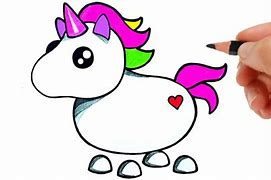 Image result for How to Draw AdoptMe Pets Unicorn