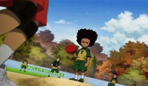 Image result for Huey Freeman Catching a Ball