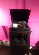 Image result for Antique Edison Record Player