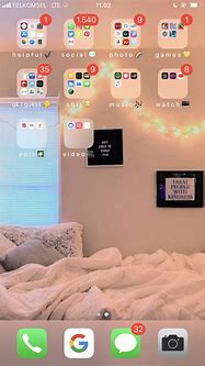 Image result for iPhone Aesthetic Home Screen